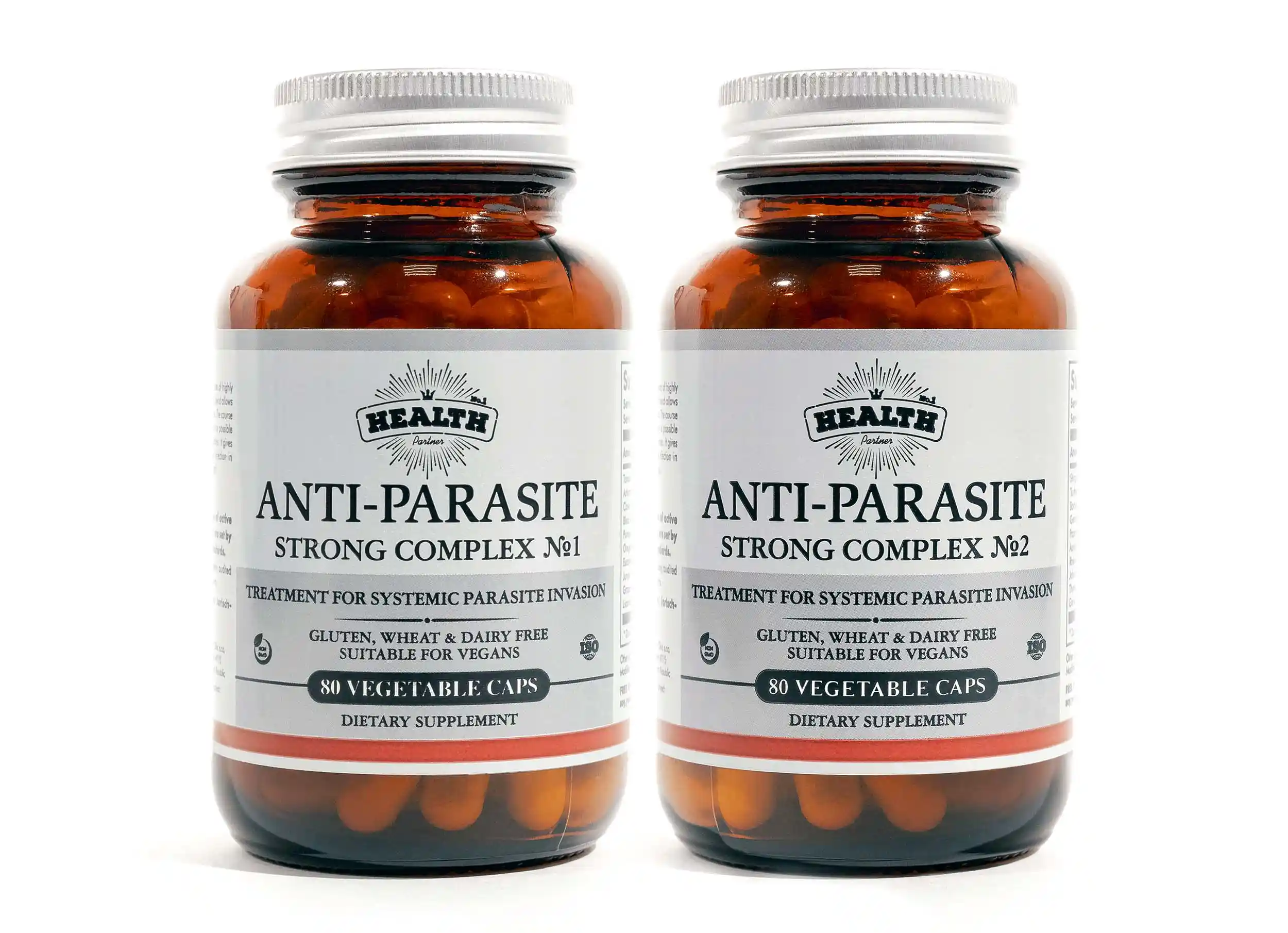 ANTI-CANDIDA + ANTI-PARASITE + COLLOIDAL SILVER (3 КУРСА)